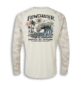 Men RIDE WITH THE WIND Performance Long Sleeve CAMO