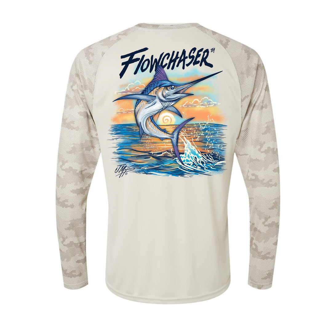 Men BE FREE Performance Long Sleeve CAMO