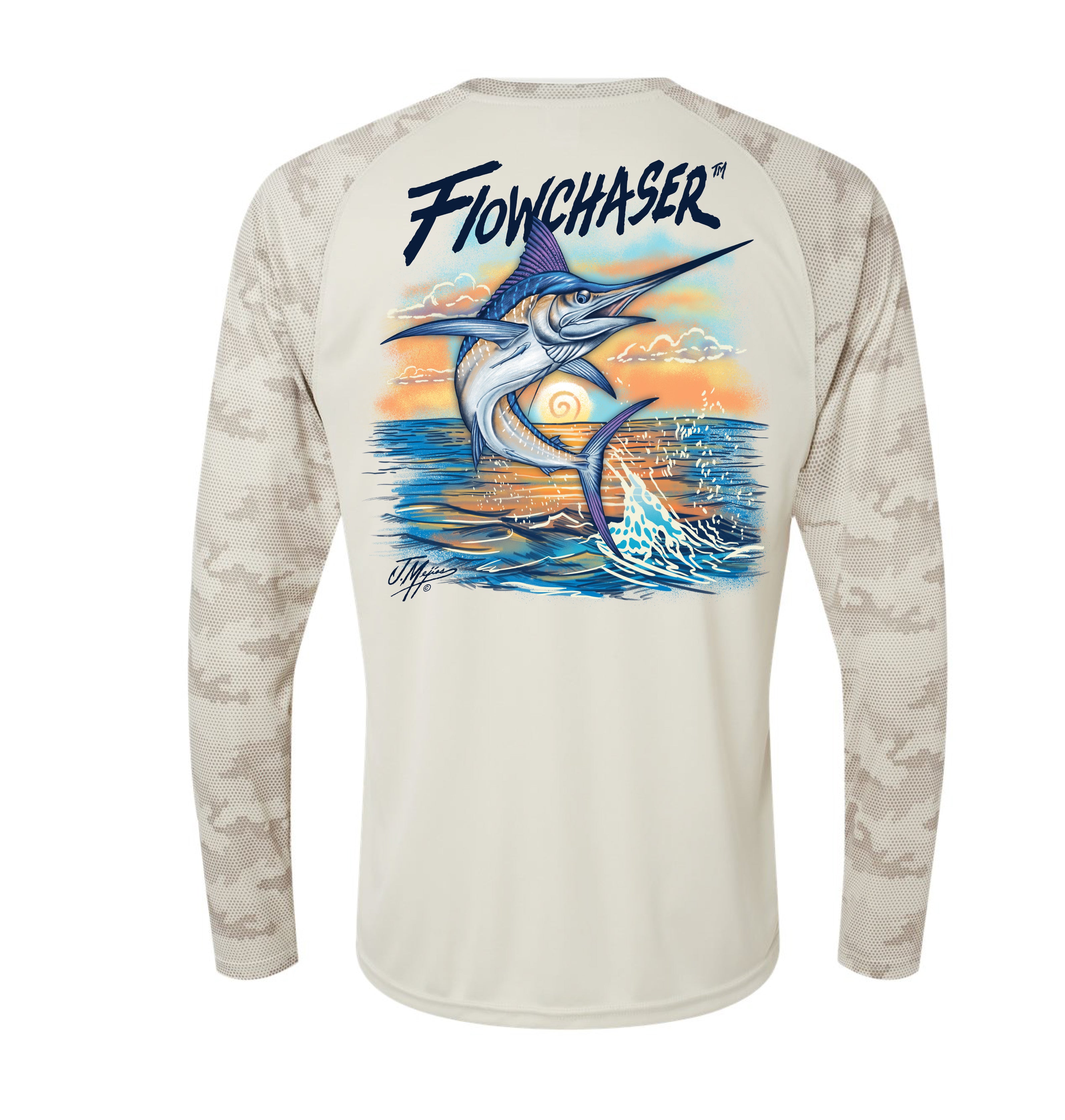 Men BE FREE Performance Long Sleeve CAMO
