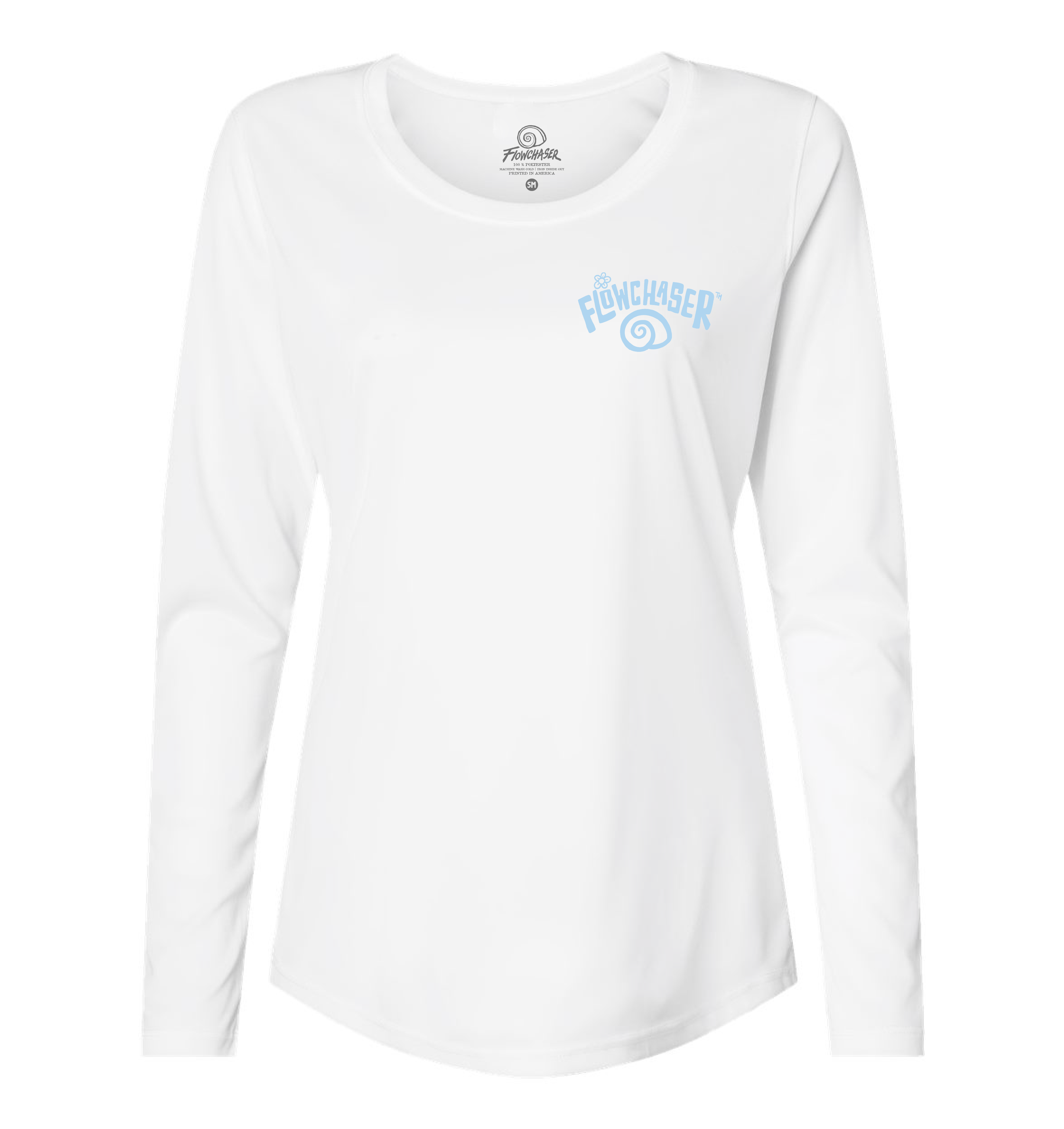 Women Turtleflow Performance Long Sleeve WHITE